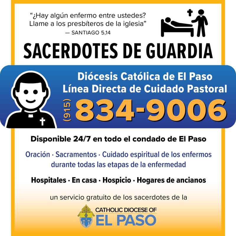 Hotline for Pastoral Care for the Sick - Diocese of El Paso